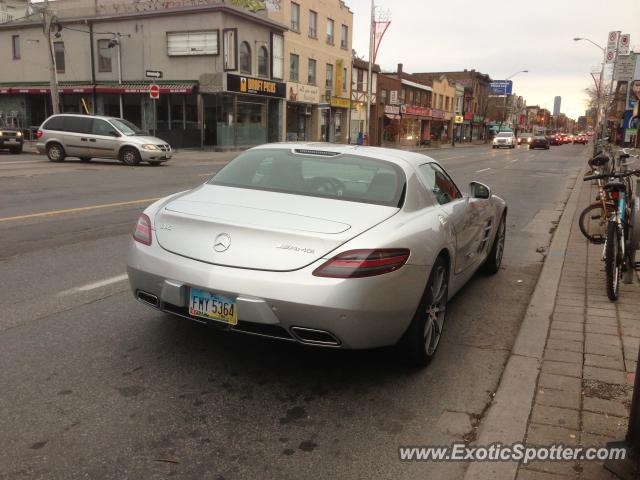 Mercedes SLS AMG spotted in Toronto, Canada