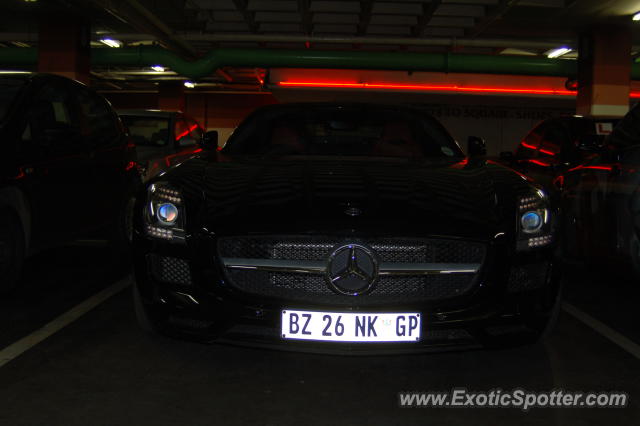 Mercedes SLS AMG spotted in Sandton, South Africa