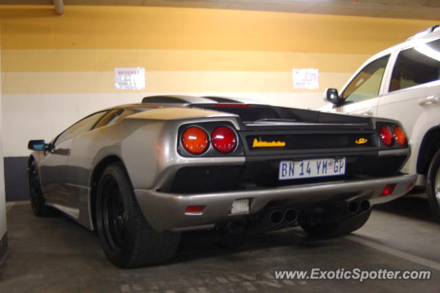 Lamborghini Diablo spotted in Sandton, South Africa