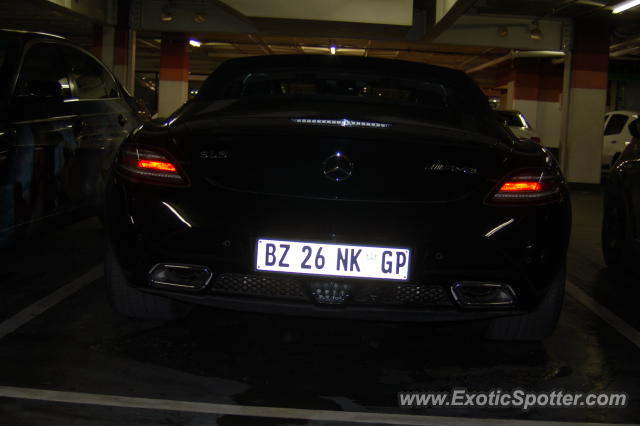 Mercedes SLS AMG spotted in Sandton, South Africa