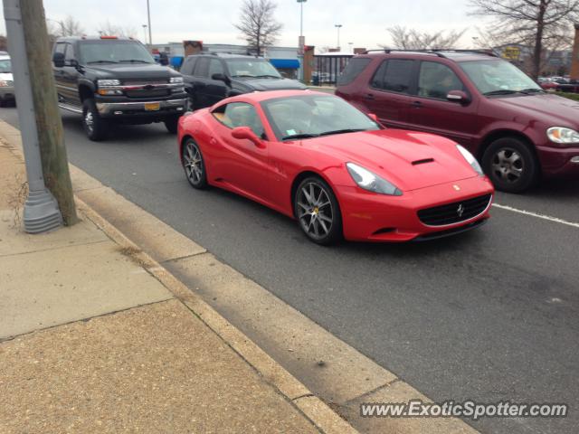 Ferrari California spotted in Alexandria, Virginia