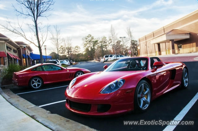 Porsche Carrera GT spotted in Alpharetta, Georgia