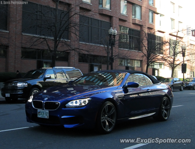 BMW M6 spotted in Boston, Massachusetts