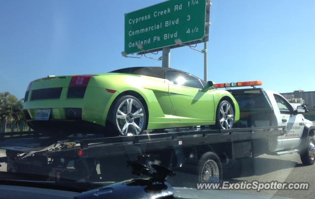 Lamborghini Gallardo spotted in Fort Lauderdale, Florida