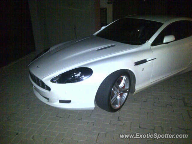 Aston Martin DB9 spotted in Pretoria, South Africa