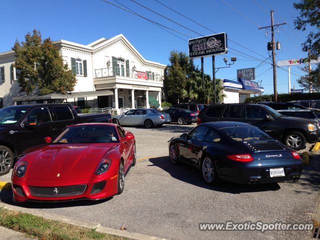Ferrari 599GTO spotted in Metairie, Louisiana