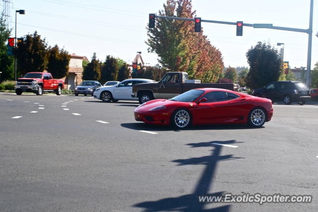 Ferrari 360 Modena spotted in Wilsonville, Oregon