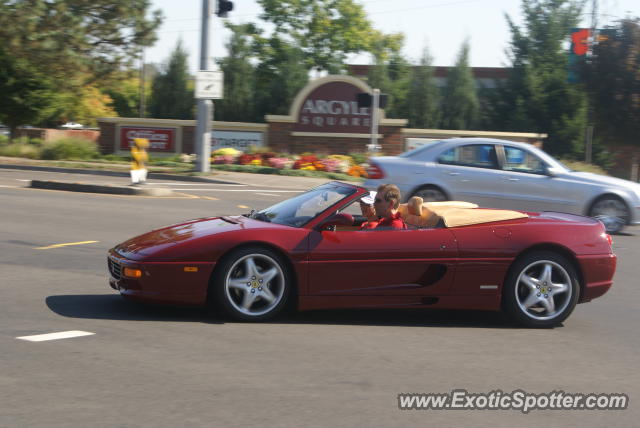 Ferrari F355 spotted in Wilsonville, Oregon