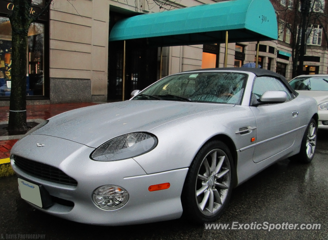 Aston Martin DB7 spotted in Boston, Massachusetts