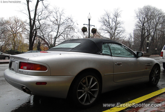 Aston Martin DB7 spotted in Boston, Massachusetts