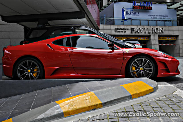 Ferrari F430 spotted in Bukit Bintang KL, Malaysia