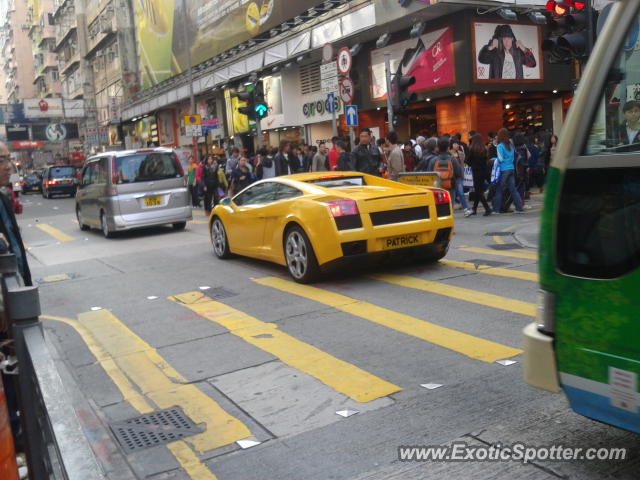 Lamborghini Gallardo spotted in Hong Kong, China
