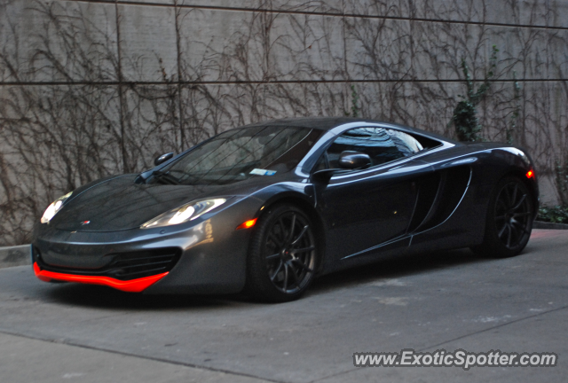 Mclaren MP4-12C spotted in Manhattan, New York