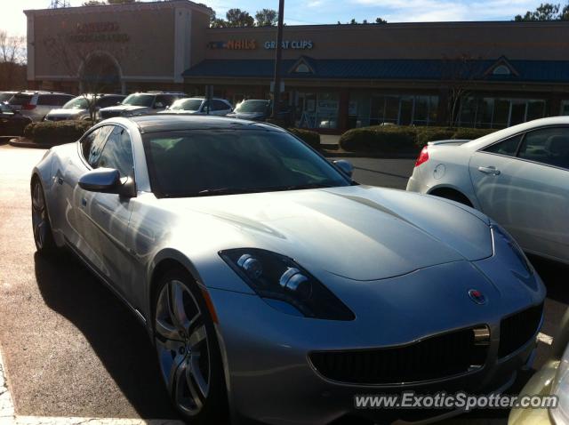 Fisker Karma spotted in Kennesaw, Georgia