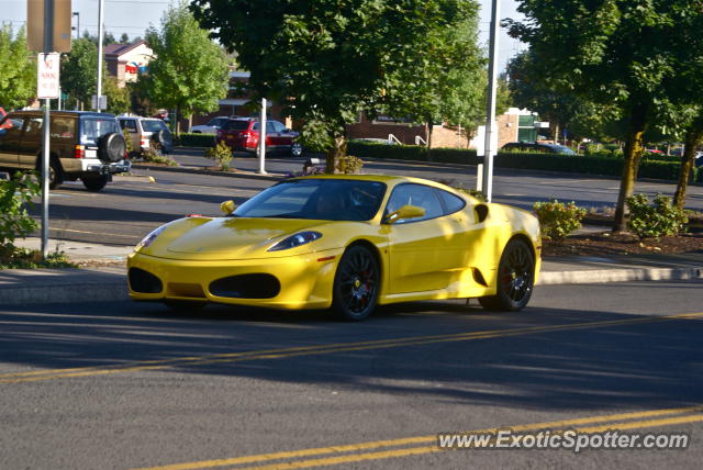 Ferrari F430 spotted in Portland, Oregon