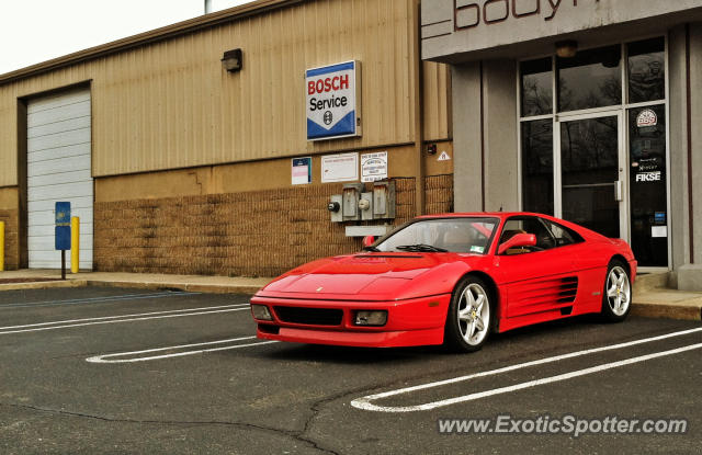 Ferrari 348 spotted in Ocean Twp, New Jersey