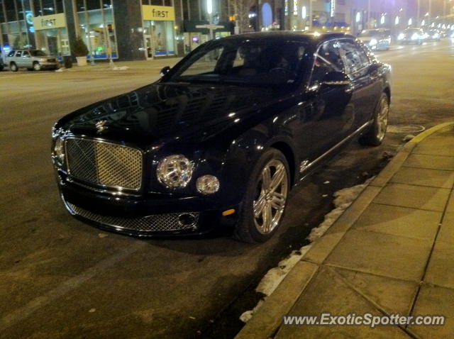 Bentley Mulsanne spotted in Indianapolis, Indiana
