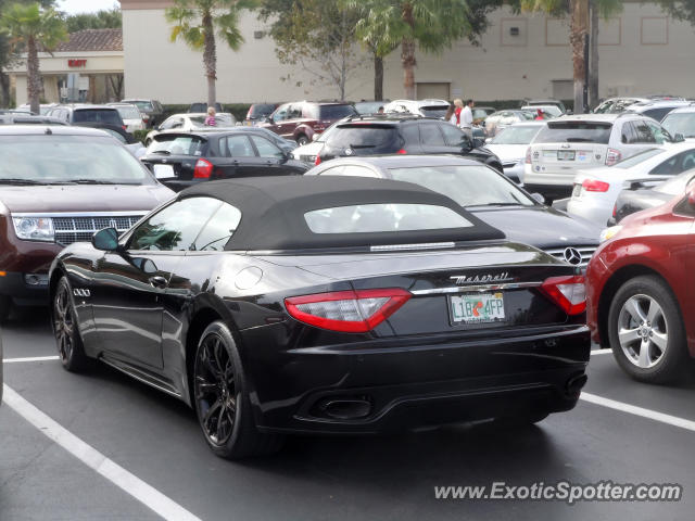 Maserati GranCabrio spotted in Orlando, Florida