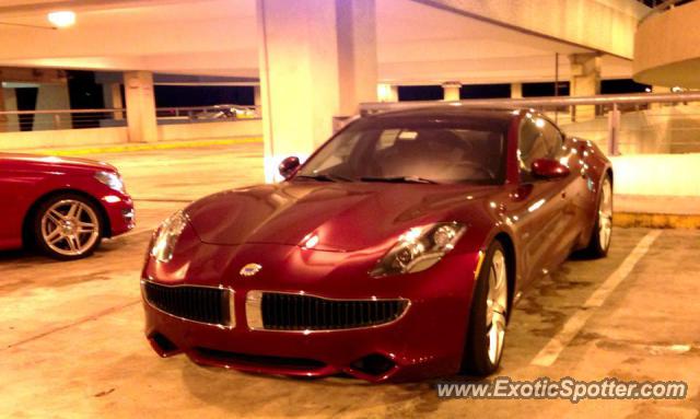 Fisker Karma spotted in Raleigh, North Carolina