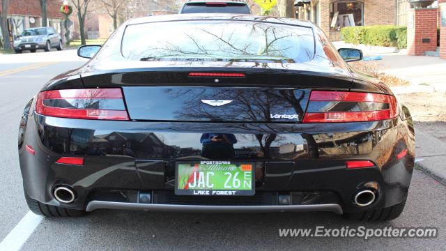 Aston Martin Vantage spotted in Lake Forest, Illinois