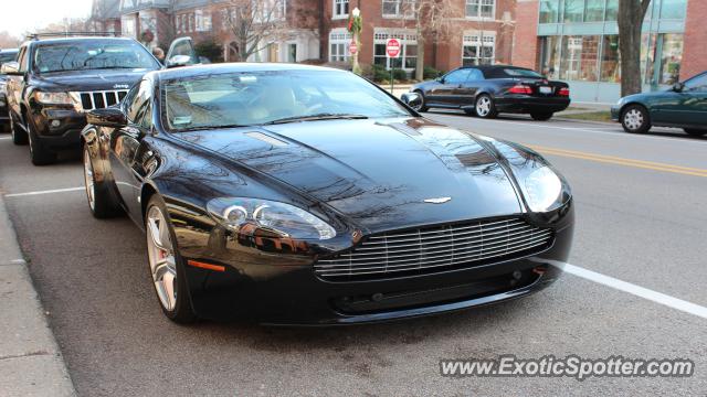 Aston Martin Vantage spotted in Lake Forest, Illinois