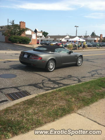 Aston Martin DB9 spotted in Plymouth, Michigan