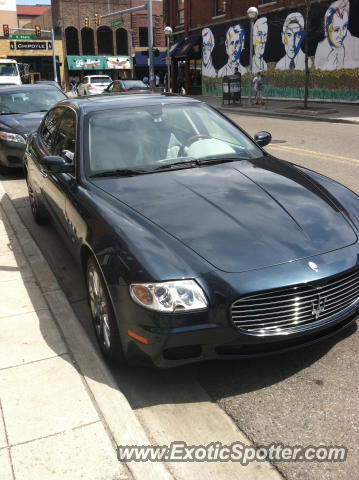 Maserati Quattroporte spotted in Ann Arbor, Michigan