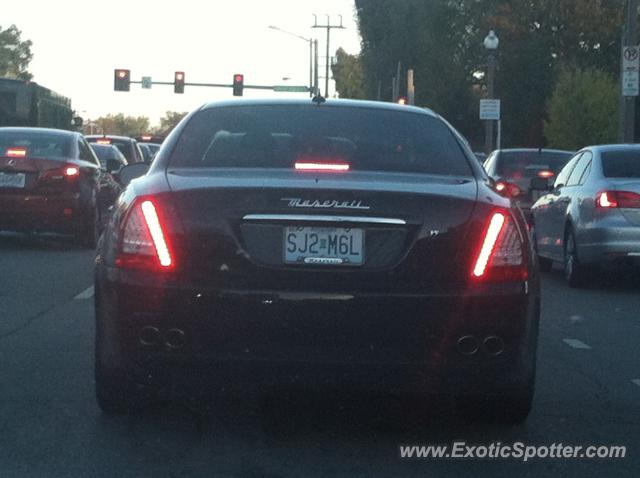 Maserati Quattroporte spotted in St. Louis, Missouri