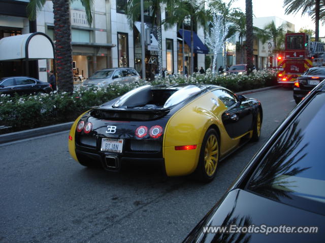 Bugatti Veyron spotted in Beverly Hills, California