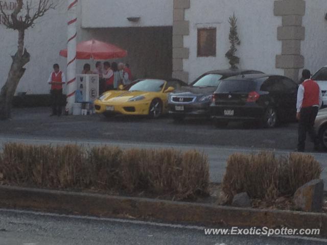 Ferrari 360 Modena spotted in Mexico City, Mexico