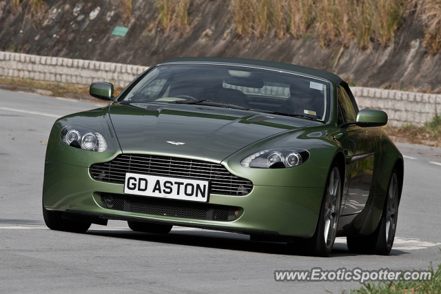 Aston Martin Vantage spotted in Hong Kong, China