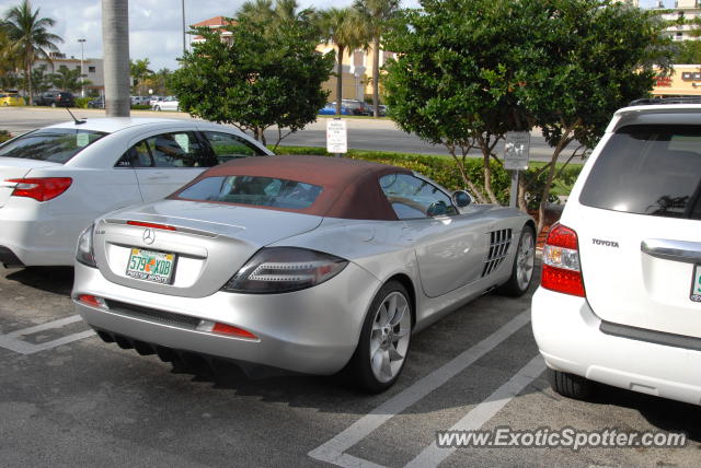Mercedes SLR spotted in Ft. Lauderdale, Florida
