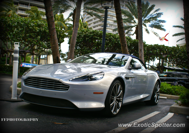 Aston Martin Virage spotted in Miami, Florida