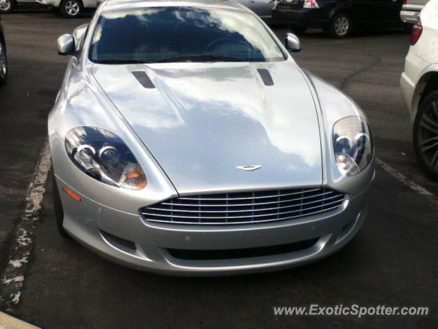 Aston Martin DB9 spotted in Riverside, California