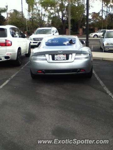 Aston Martin DB9 spotted in Riverside, California