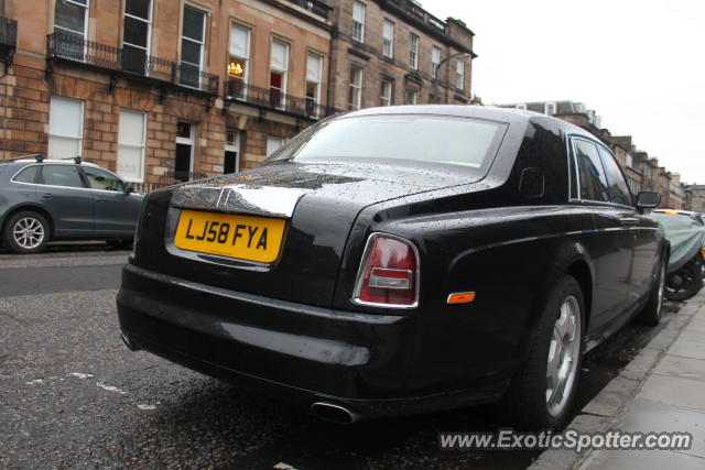 Rolls Royce Phantom spotted in Edinburgh, United Kingdom