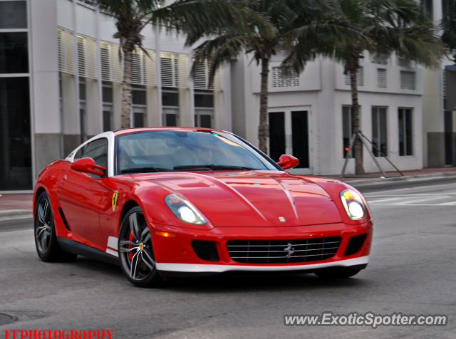 Ferrari 599GTB spotted in Miami, Florida