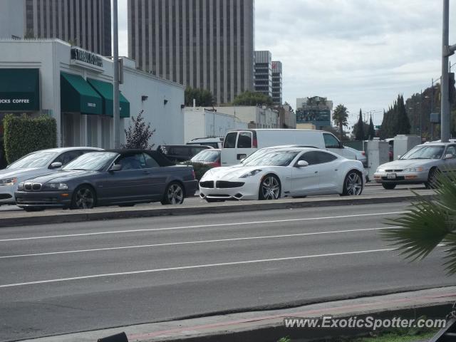 Fisker Karma spotted in Beverly Hills, California
