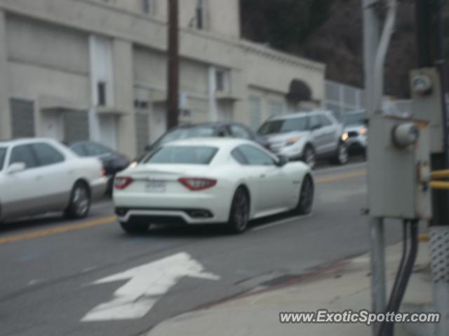 Maserati GranTurismo spotted in Malibu, California