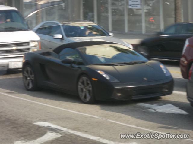 Lamborghini Gallardo spotted in Beverly Hills, California