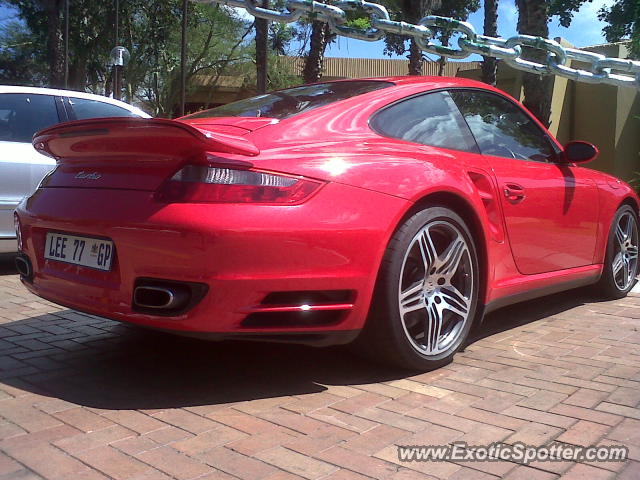 Porsche 911 Turbo spotted in Sun City, South Africa