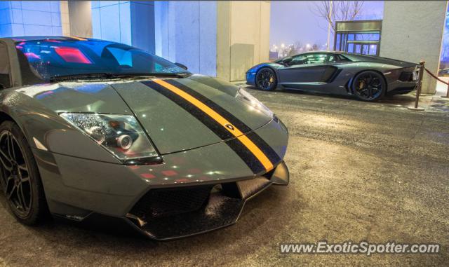 Lamborghini Murcielago spotted in Beijing, China