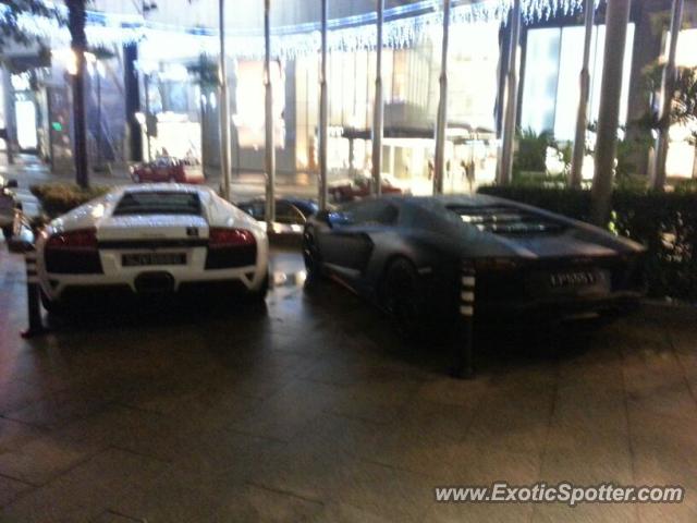 Lamborghini Aventador spotted in Kuala Lumpur, Malaysia