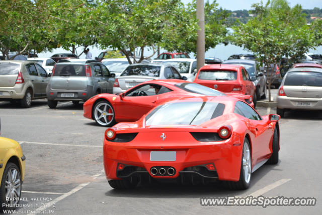 Ferrari 458 Italia spotted in Brasília, Brazil