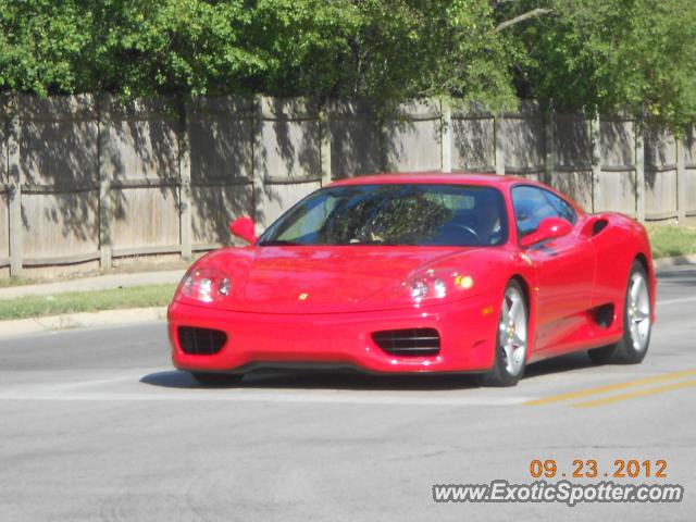 Ferrari 360 Modena spotted in Winnetka, Illinois