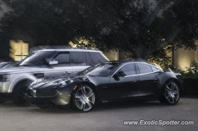 Fisker Karma spotted in Newport Beach, California