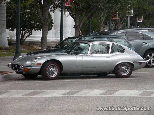 Jaguar E-Type spotted in Sarasota, Florida