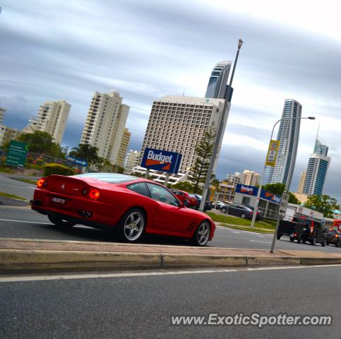 Ferrari 575M spotted in Gold Coast, Australia