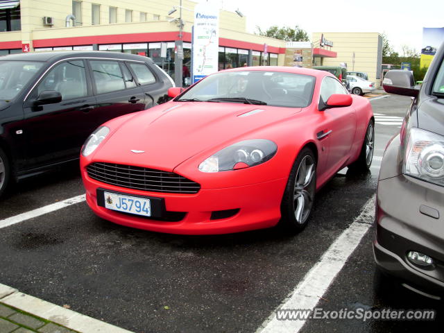 Aston Martin DB9 spotted in Bologna, Italy