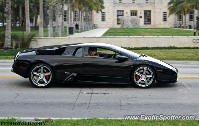 Lamborghini Murcielago spotted in Miami, Florida